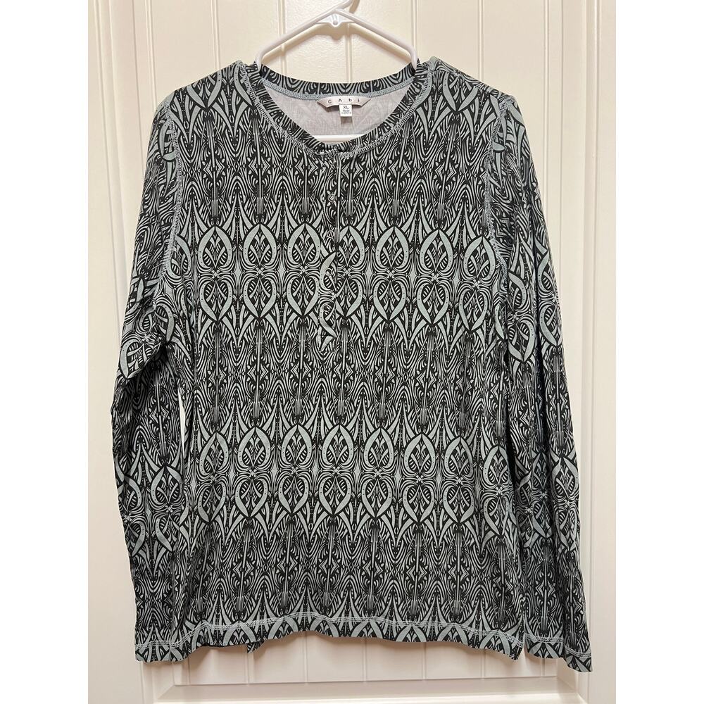 CAbi Long sleeve top Style 226 Size XL